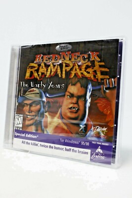 Redneck Rampage: The Early Years - Special Ed - PC - Shooter Game -NEW -See Desc