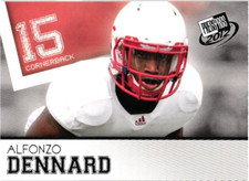 2012 PRESS PASS FOOTBALL ALFONZO DENNARD RC ROOKIE $0.99 VALUE BOX