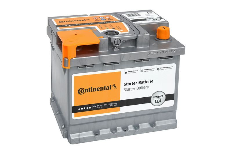 Batteria alimentazione CONTINENTAL 2800012018280 compatibile con CHEVROLET FIAT
