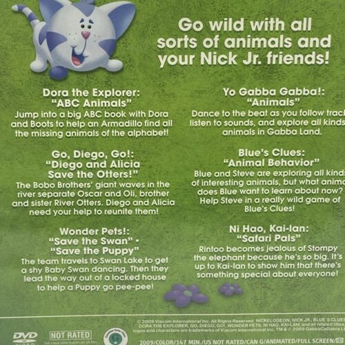 Lot of 4 Kid’s DVDs - Olivia, Animal Friends, Dora, Go Diego Go, Team Umizoomi - Picture 12 of 13