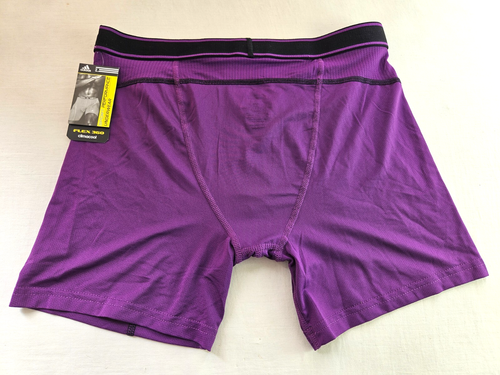 Adidas Men's Boxer Briefs L 36-38 Blue Green Gray Performance Climacool Flex 360 - Picture 15 of 35