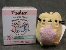 Gund NEW Pusheen YELLOW STAR Blind Box Series 13 Rainbow Plush Cat Toy