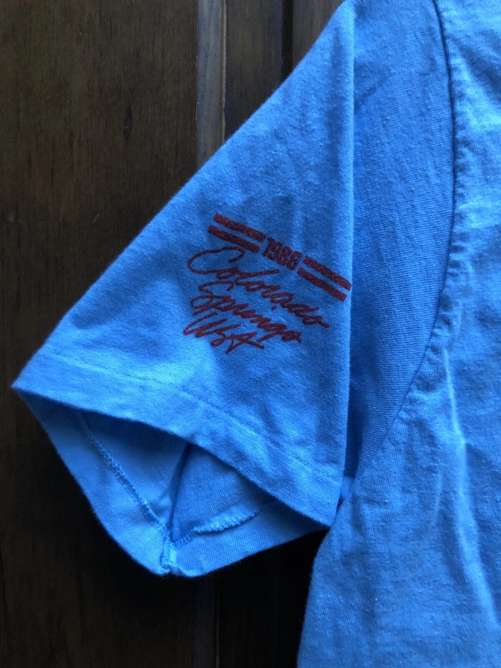 Camiseta del Campeonato Mundial de Ciclismo 1986 en Colorado Springs Foto 2 de 4