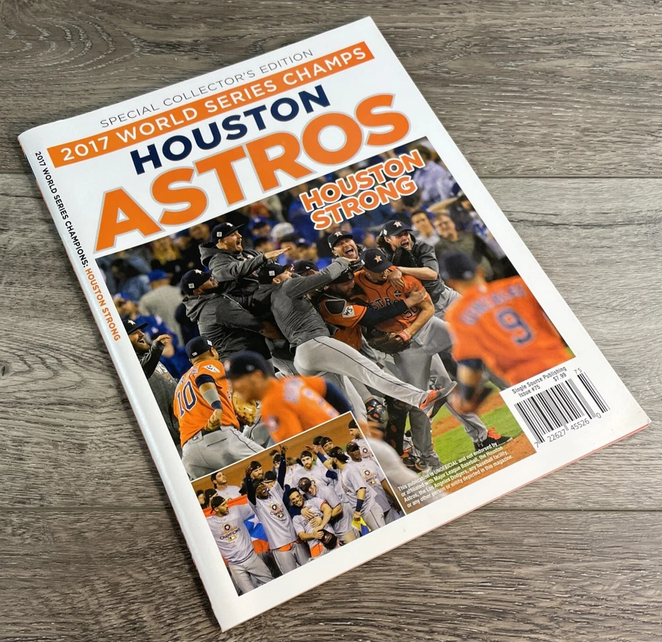 2017 World Series Champs Houston Astros Magazine COLLECTOR'S EDITION STRONG MINT - Image 2 of 4