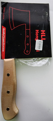 HLL Honglilai 6 Inch Meat Cleaver, Butcher Knife Heavy Duty Bone Chopper / Wood