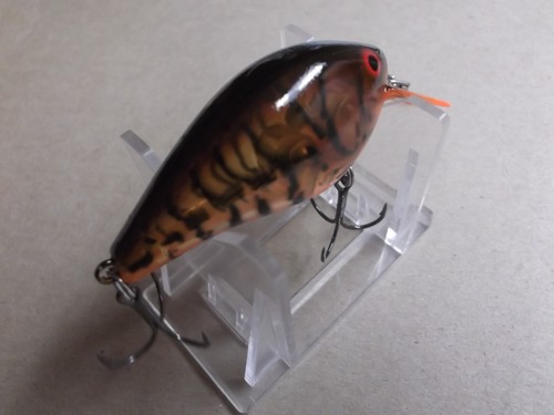 Custom Painted Excalibur XCalibur Square Bill Rattle XCS 100 Phantom Brown Craw - Bild 10 von 10