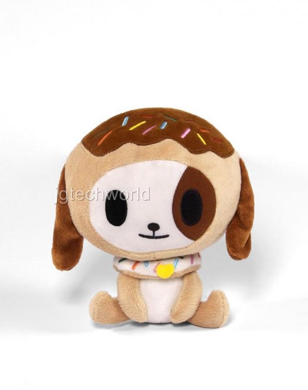 新品タグ付き激レアキティ×tokidokiコラボドーナツぬいぐるみマスコット New Tokidoki Donutino Dog Plush Toy Doll Collection Sprinkled