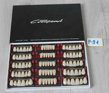 Willi Geller Creapearl Frontzähne 15 Garnituren C2 NEU Art. Nr. P-91
