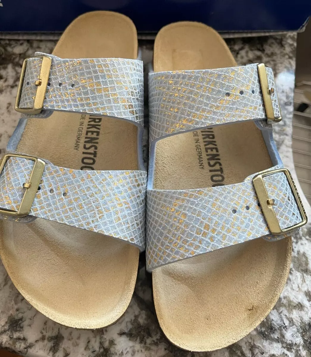 TWO-TONED LV BIRKENSTOCKS