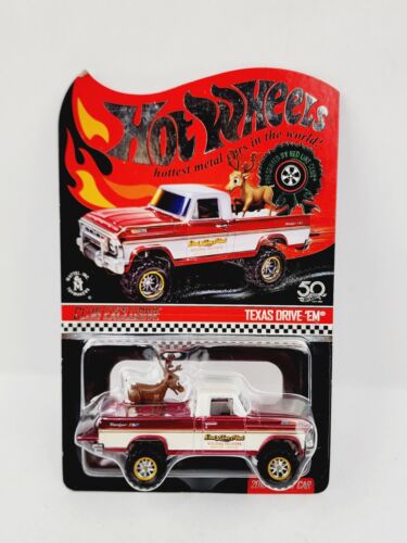 HOT WHEELS RLC EXCLUSIVE TEXAS DRIVE EM #8336 NEW NICE!! CK499 - Picture 1 of 11