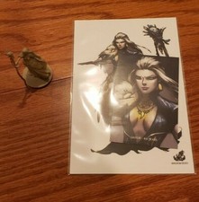 Kingdom Death Savior 40 Years Female Well Built includes art cards