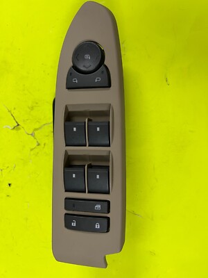 2009 CADILLAC CTS LEFT MASTER POWER SWITCH MIRROR CONTROL WINDOW DOOR LOCK OEM