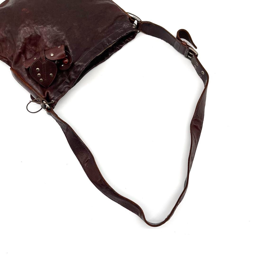 バッグ miumiu 90s Archive Flower Shoulder Bag MIUMIU 90s Archive Flower Shoulder Bag Brown Leather | eBay