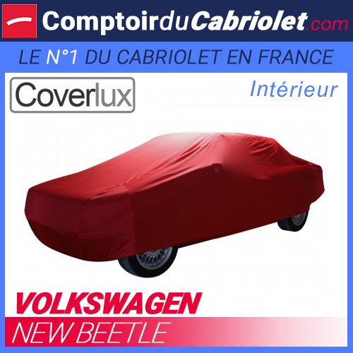 Bâche protection VW New Beetle Coverlux en Jersey respirant anti-poussière