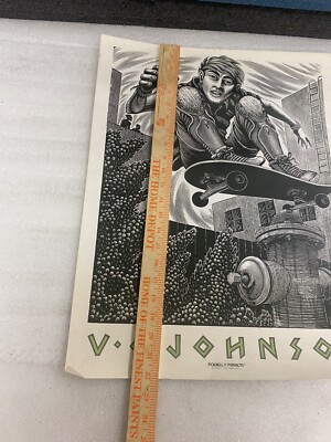 パウエル 当時物 ポスター カタログ V・C・JOHNSON