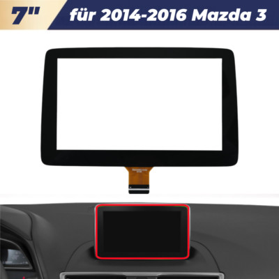 7'' Touch Screen Glass Digitizer für 2014-2016 Mazda 3 navigational Radio Display
