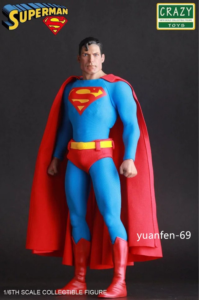 1/6 Crazy Toy DC Comics Superman Collectible Action Figure Model
