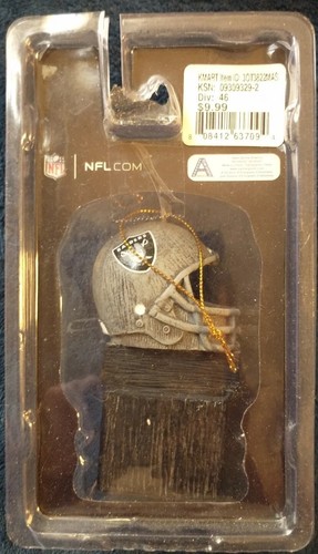 Oakland Raiders Mascot Ornament NFL Football Team Sports America - Picture 3 of 3