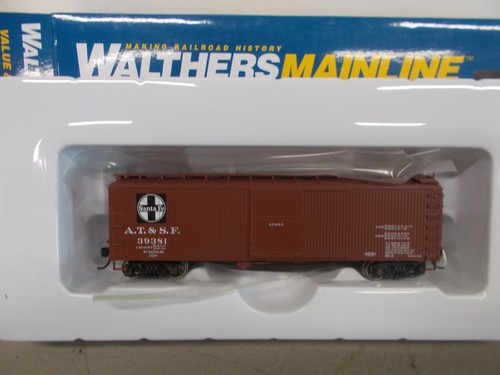 WALTHERS MAINLINE ~ COCHE DE CAJA SANTA FE 40' # 39381 ~ ESCALA HO | Zustand: New