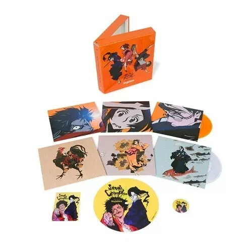 Samurai Champloo Music Record Nujabes 7inch Vinyl Records Box Set Fedex DHL - Foto 5 di 8