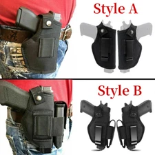 Tactical Concealed Carry IWB OWB Right Left Hand Pistol Waist Belt Gun Holster