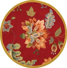 Safavieh Chelsea RED 3' X 3' Round Area Rug - HK306C-3R