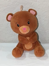 Amscan Inc. 2021 Teddy Bear Plush Balloon Weight Approx 9" Tall Brown