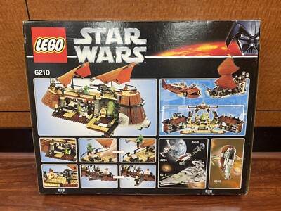 NEW LEGO 6210 Star Wars Jabba's Sail Barge Sealed Retired NEW LEGO 6210 Star Wars Jabba's Sail Barge Sealed Retired