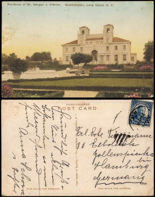 Southampton NY Town  Residence of Mr. Morgan J. O'Brien, Long Island N. Y. 1920