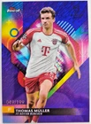 2023-24 Topps Finest UEFA CC Purple Shimmer Thomas Muller /199 SCR #11