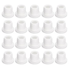 20 Pcs White Plug Holes, T11 Rubber Button Plug for 11mm / 0.43" Hole