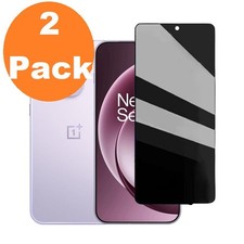 For OnePlus 15 Privacy Anti-Spy Glass Screen Protector Full Cover Pack Of 2
