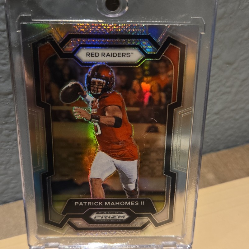 Panini 2024 Prizm Draft Picks Patrick Mahomes II Texas Tech Red Raiders #61