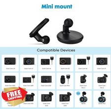 2x Low Profile Adhesive Mount Garmin Dash Cam Mini 2/3