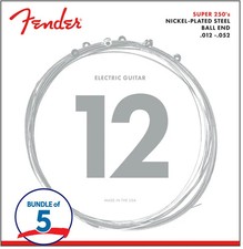 Fender 250H Super 250's Nickel-Plated Steel Electric Guitar Strings - .012-.052