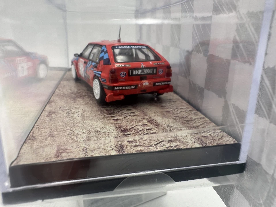 DIE CAST 1/64 " LANCIA DELTA HF INTEGRALE 16V RALLY SANREMO 1989 BIASION" TEST - Immagine 3 di 4