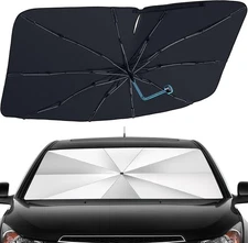Windshield Sun Shade Umbrella - Foldable Car Window Shades, Reflective Car Sun S