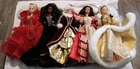 Lot Of 5 Vintage Mattel Barbie Dolls
