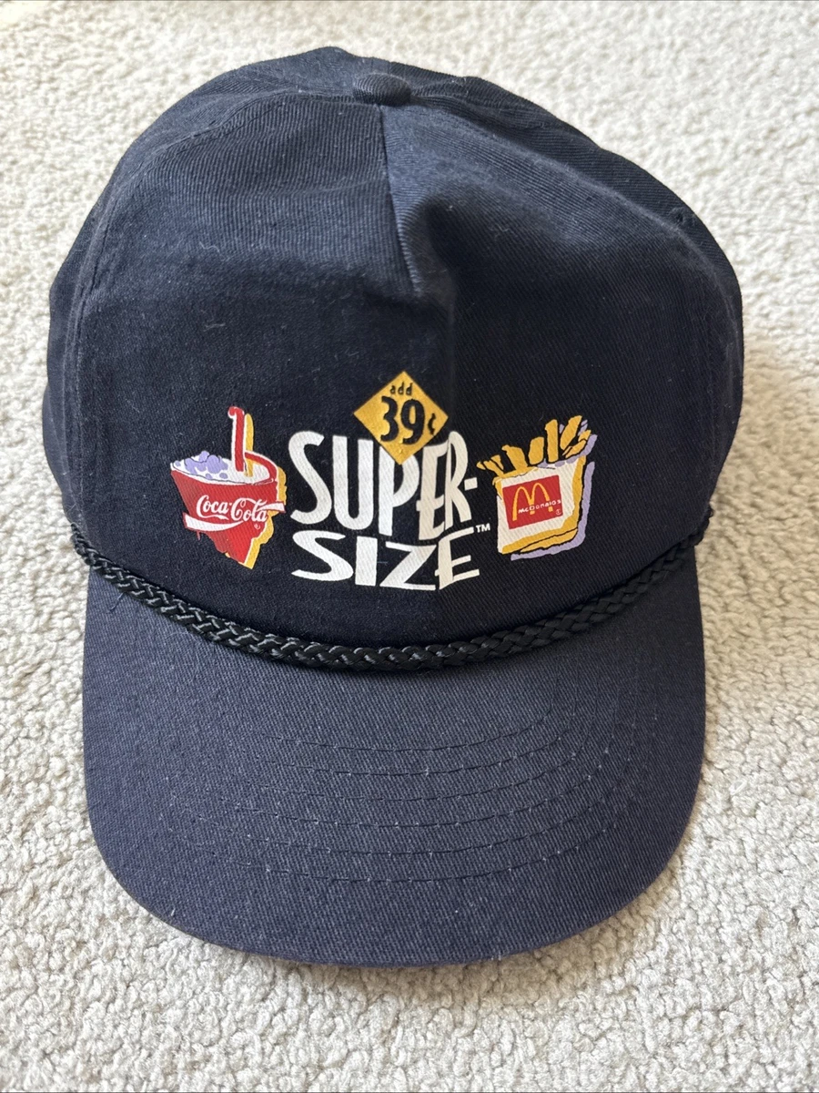 Unisex McDonalds Logo Adjustable Snapback Baseball Caps Navy One Size