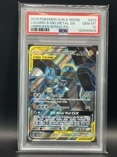 Pokémon TCG Lucario & Melmetal GX Tag Team Unbroken Bonds #203 PSA 10 Gem Mint on eBay