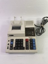 Vintage Sharp Compet QS 1155 Electronic Printing Calculator