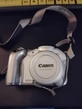 Canon PowerShot S1 IS 3.2MP Digital Camera - Silver No Batteries 