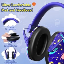 Noise Cancelling Headphones, Sound Proof Earmuffs for Kids 3-16 years Gifting