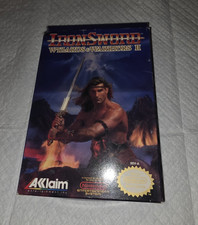 Acclaim IronSword: Wizards & Warriors II (Nintendo NES) Game Cartridge w/ Sleeve