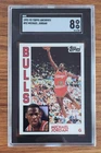1992 Topps Archives MICHAEL JORDAN  #52 BULLS Basketball Card 1984 pic SGC 8