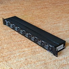 Working ART S8 8-Channel Microphone Splitter Rackmount XLR Isolated Outputs