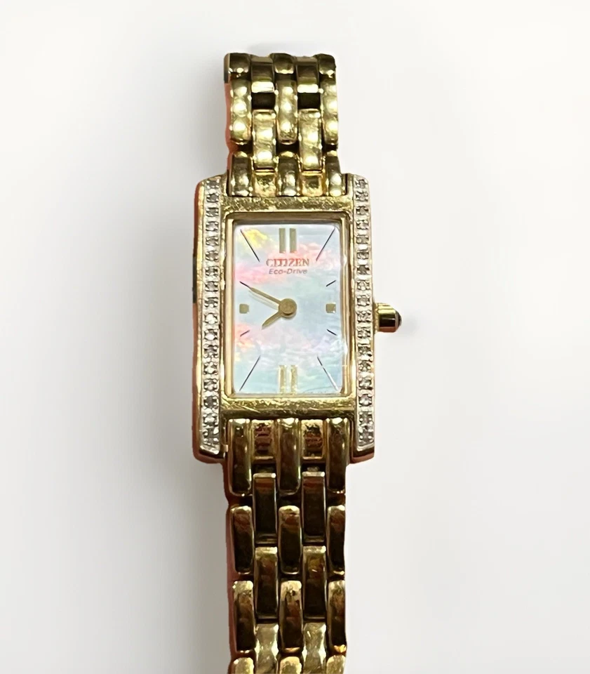 CITIZEN Silhouette Eco Drive MOP Dial SS Women's Watch   - Image 2 of 4