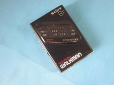 SONY WALKMAN WM-F203 TV/FM/AM Portable Cassette Player Not Tested For Parts