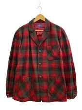 Pendleton Wool Jacket M Red Tartan Check
