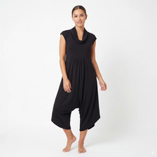 Bryn Walker Midi Romper Dress M L New Knit Harem Pants Whisigoth Fairycore Boho